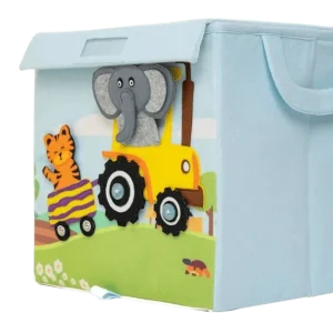 Animal Train - Storage Box (square)