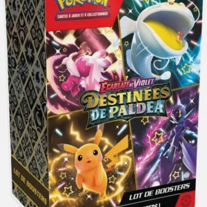 Bundle 6 boosters Écarlate & Violet EV4.5 Destinées de Paldea FR Scellé Neuf