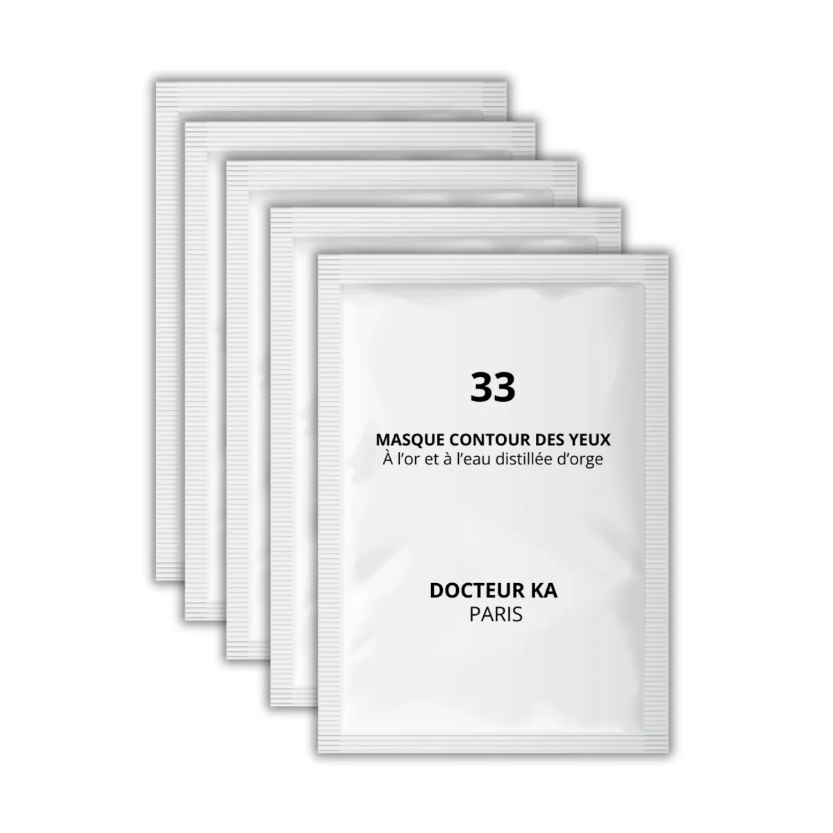 Lot de 5 masques yeux Close-up 33 collab Maria BELLO et Docteur Ka