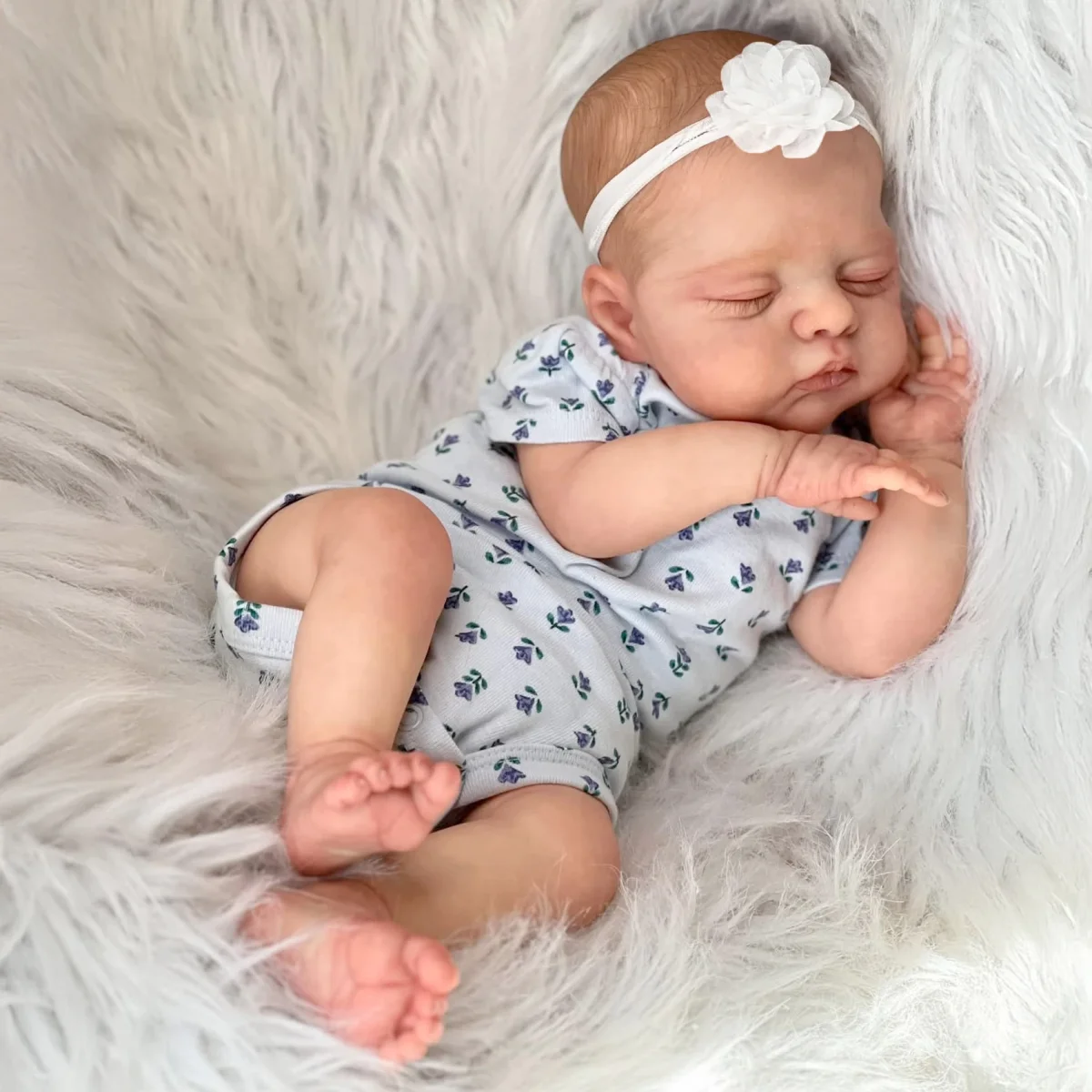 Bebe Reborn Fille – Allegra – Image 4