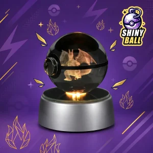 Pokéball LED Cristal Dracaufeu Pokémon