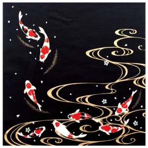 Furoshiki Carpe Koï - 50x50 cm